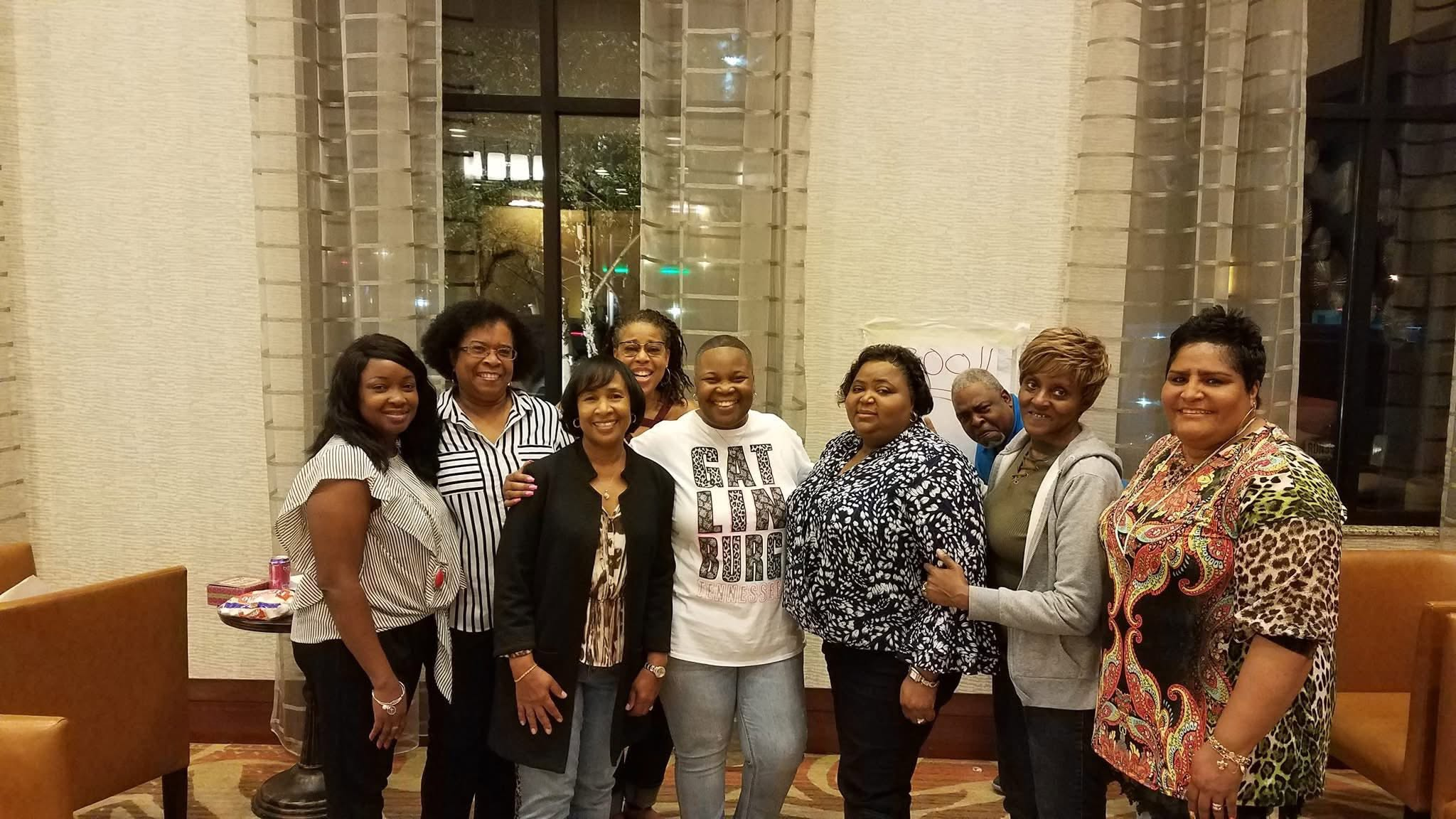 Women gathered for fellowship during the retreat